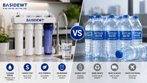 Water Filter System vs Bottled