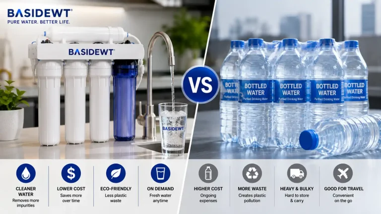 Water Filter System vs Bottled