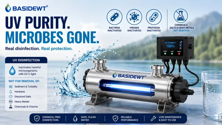 What Does a UV Water Sterilizer Remove