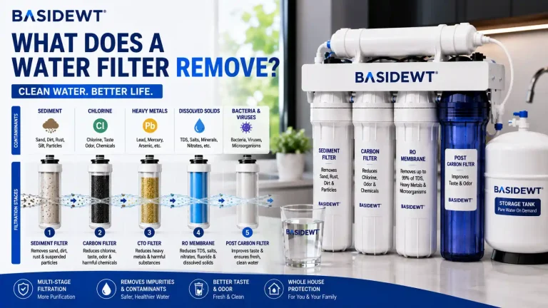What Does a Water Filter Remove