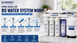 how does an RO water system work