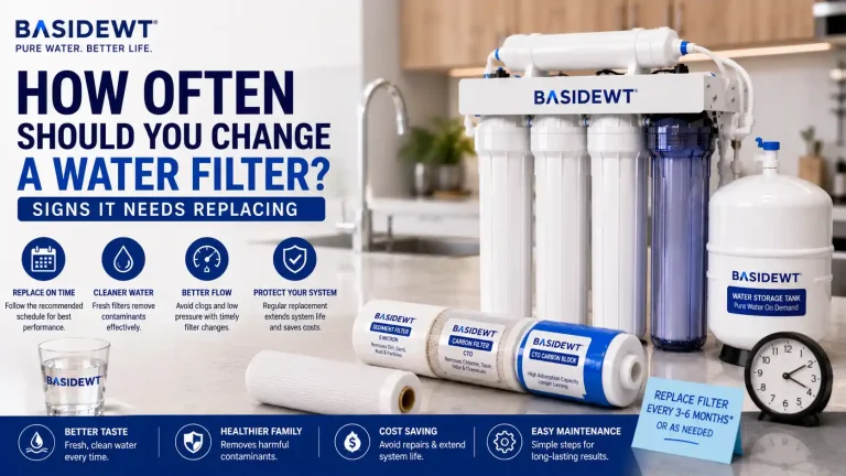 how often should you change a water filter