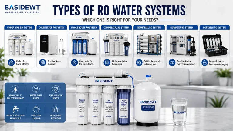 types of RO water systems