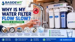 water filter flow slow