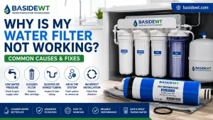 water filter not working