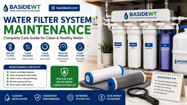 water filter system maintenance