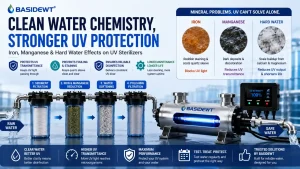 Iron and Manganese Before UV Sterilizer
