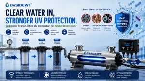Sediment Filter Before UV Sterilizer