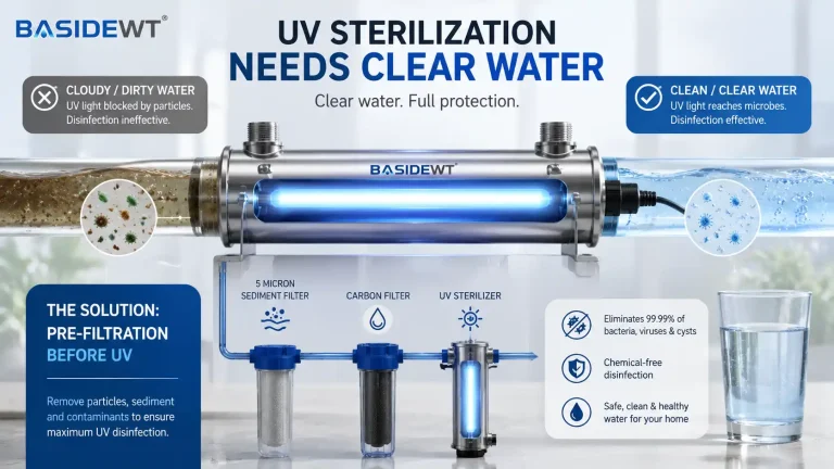 UV Sterilizer for Cloudy Water