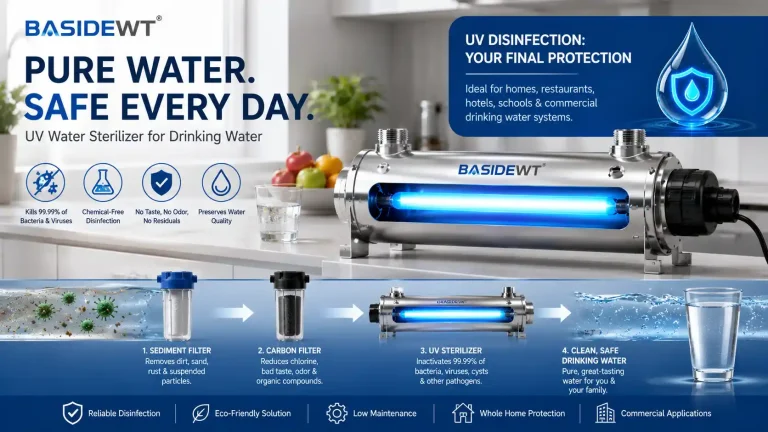 UV Water Sterilizer for Drinking Water