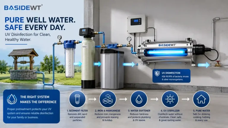 UV Water Sterilizer for Well Water