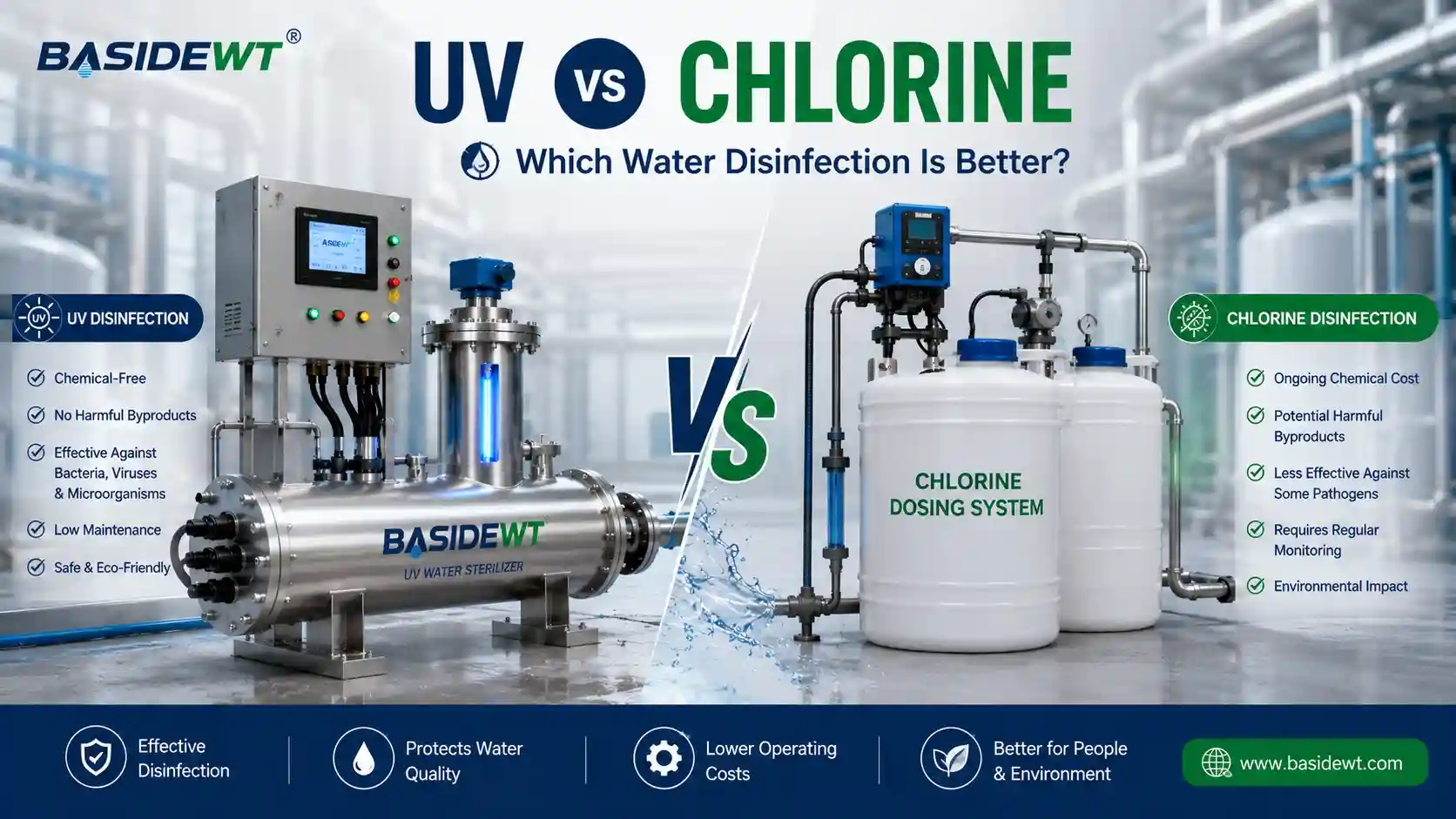 UV vs Chlorine Water Disinfection: Which Is Better?