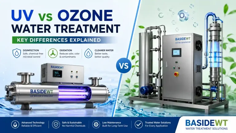 UV vs Ozone Water Treatment