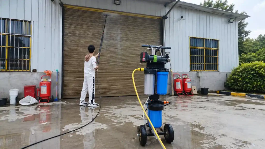 water fed pole equipment