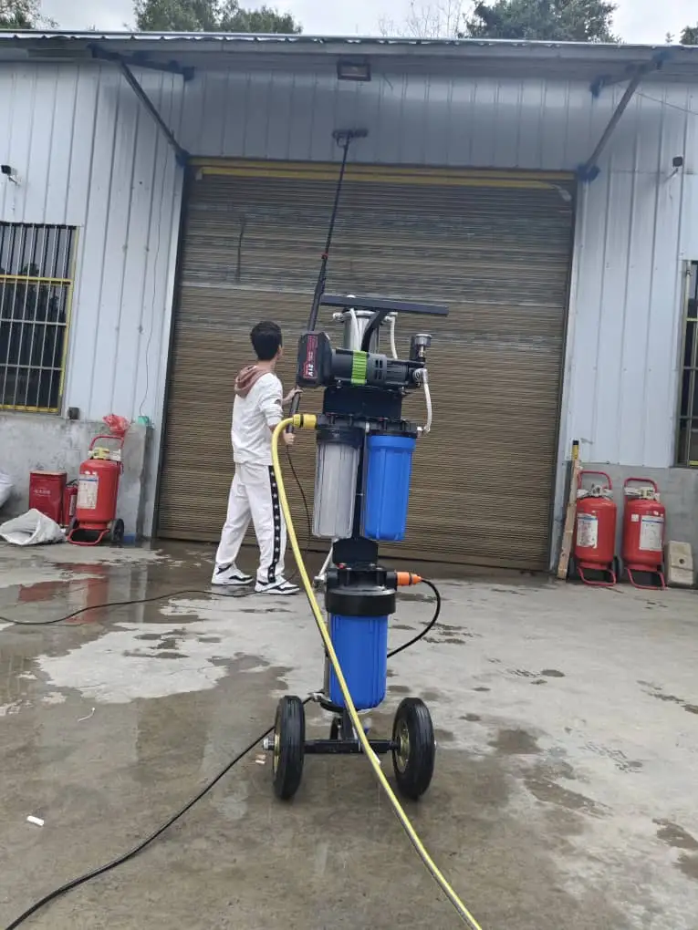 water fed pole equipment