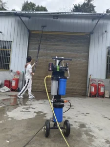 water fed pole window cleaning