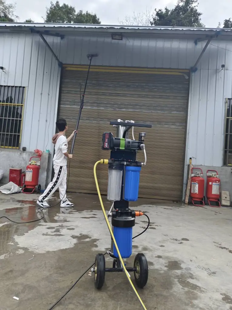 water fed pole window cleaning